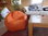 Sitzsack " von Lux " Outdoor orange deutsche EPS Qualitätsfüllung Schadstoffarme Materialien