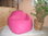 Sitzsack " von Lux" ca. 370 Liter Lederoptik pink